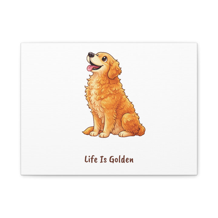 Custom Pet Portrait Stretched Canvas Print – Personalised Wall Art