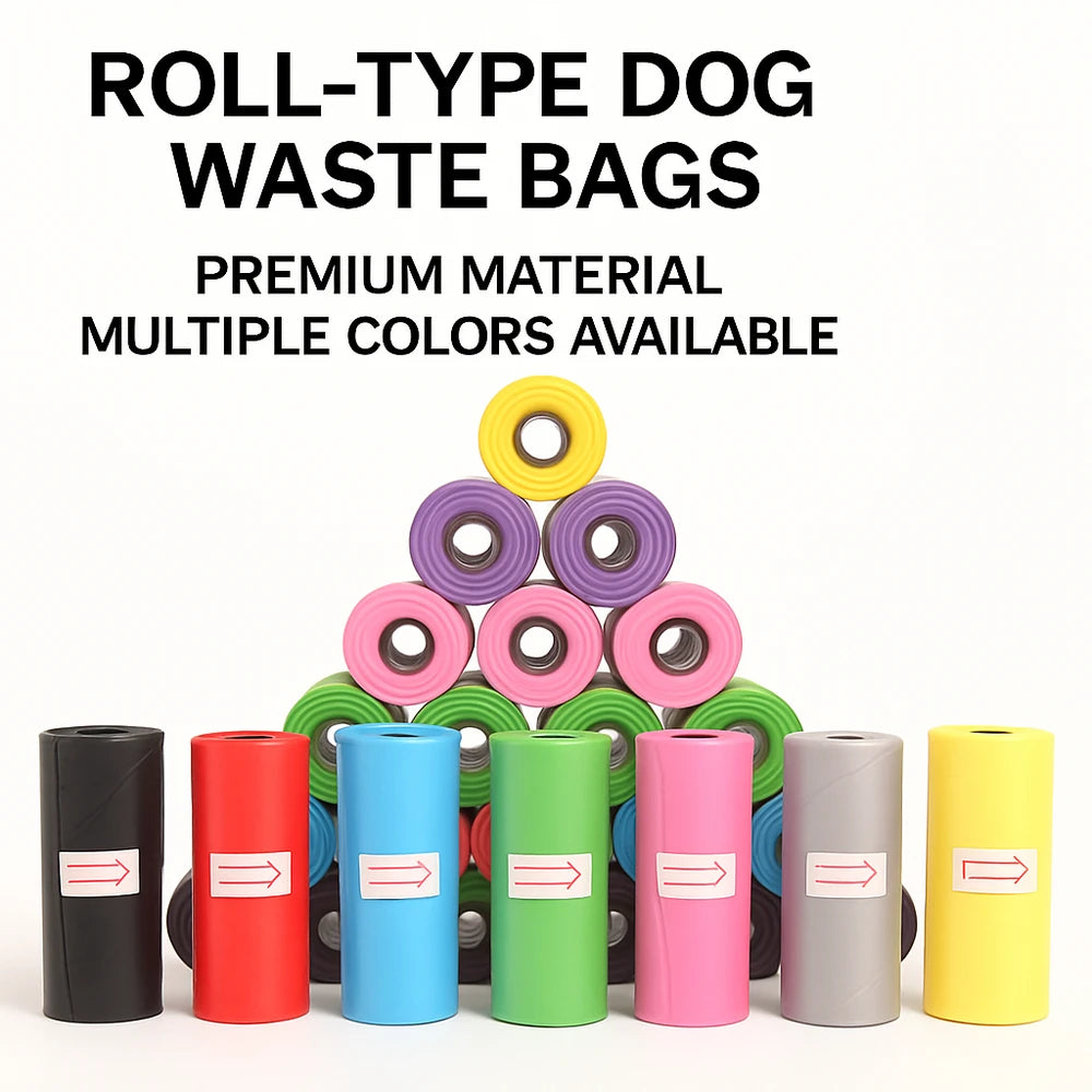 Heavy Duty Dog Poo Bags | Easy-Tear Refill Rolls