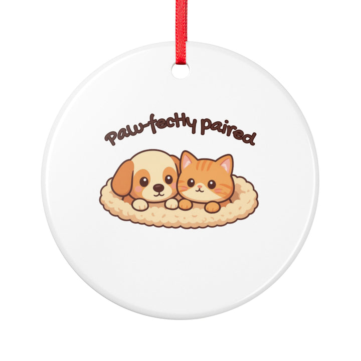 Custom Pet Lovers Ceramic Ornament
