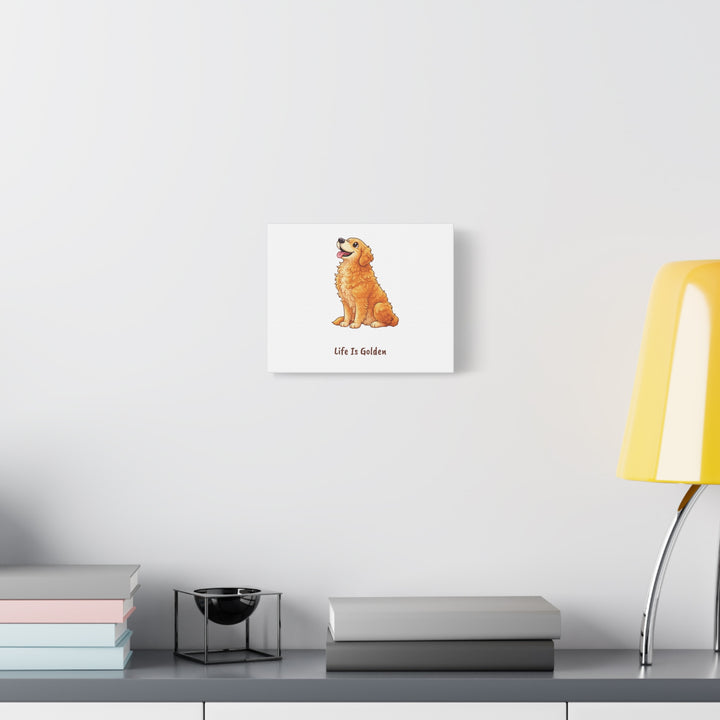 Custom Pet Portrait Stretched Canvas Print – Personalised Wall Art