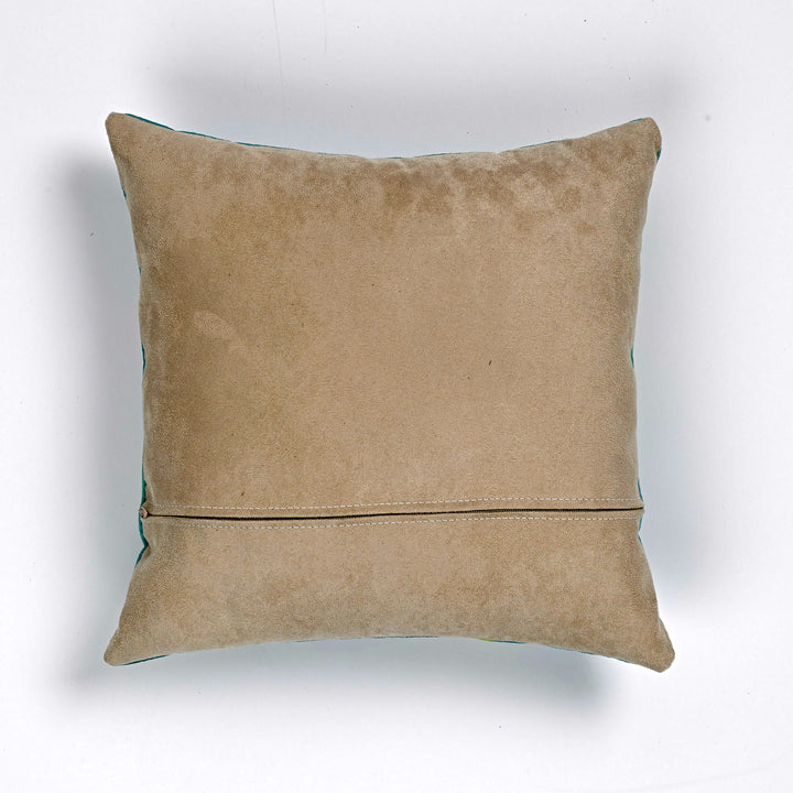 Handmade Custom Cushion: Premium Velour & Linen