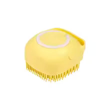 🛁 2-in-1 Pet Bath Massage Brush & Shampoo Dispenser