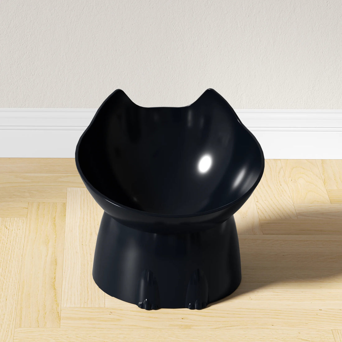 Elevated Cat Bowl | Tilted Anti-Tip Raised Feeder 🐾