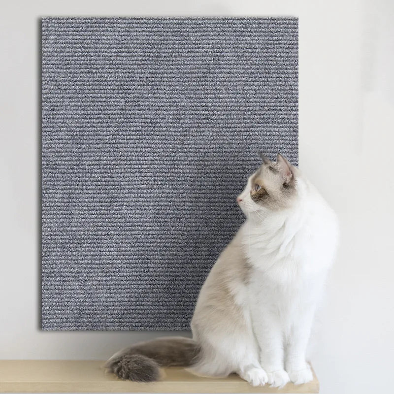 Self-Adhesive Cat Scratch Mat | Trimmable Sofa & Corner Protector